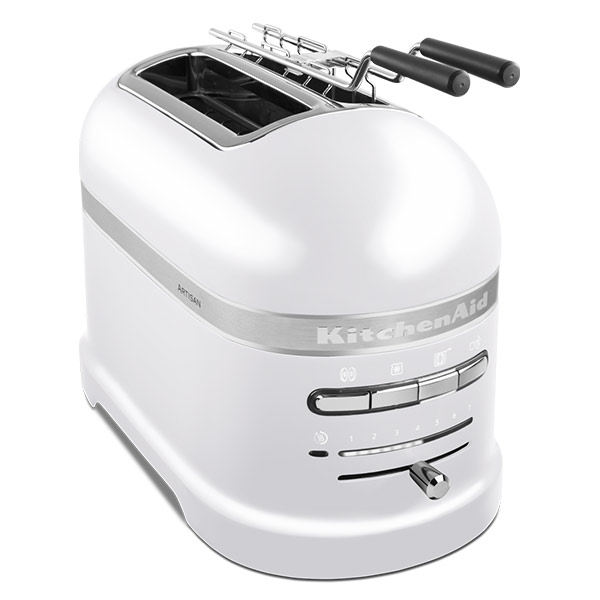 KITCHENAID ARTISAN 2 SLICE TOASTER FROSTED PEARL