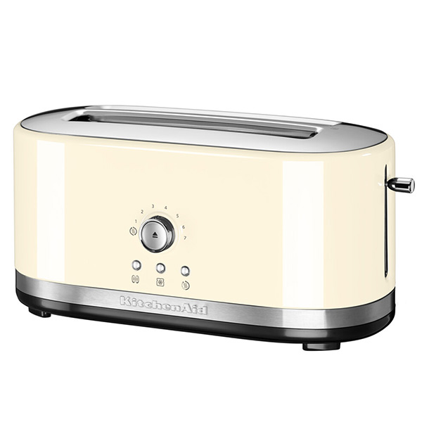 KITCHENAID TOASTER LONG SLOT 2 SLICE ALMOND CREAM