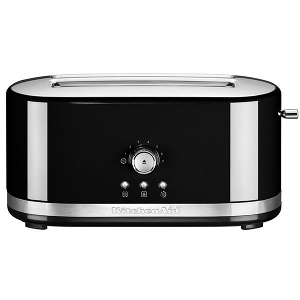 KITCHENAID TOASTER LONG SLOT 2 SLICE ONYX BLACK