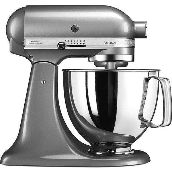 KITCHENAID 4.8L MIXER TILT-HEAD CONTOUR SILVER