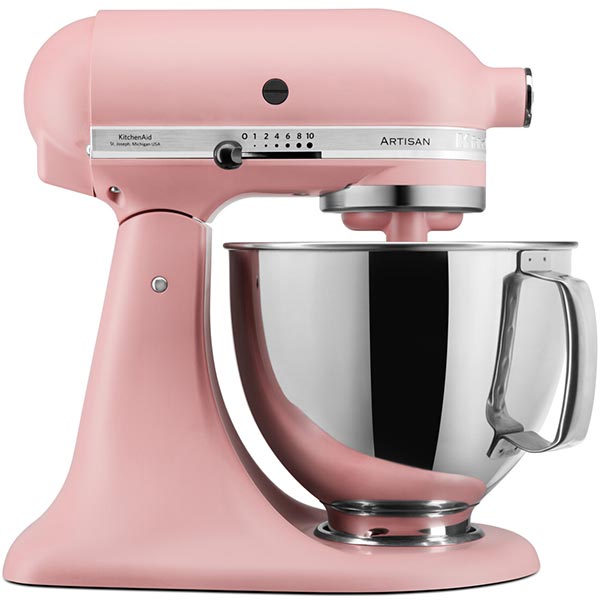 KITCHENAID 4.8L ARTISAN MIXER TILT-HEAD DRIED ROSE