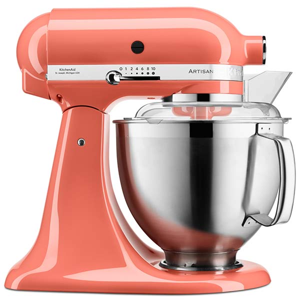 KITCHENAID 4.8L TILT-HEAD STAND MIXER CORAL