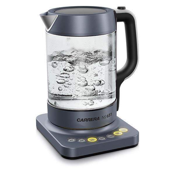 CARRERA GLASS WATER KETTLE