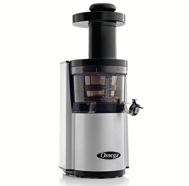 OMEGA VERTICAL MASTICATING JUICER SILVER SLOW