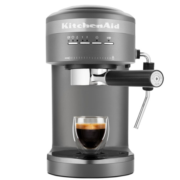 KITCHENAID ESPRESSO COFFEE MACHINE CHARCOAL