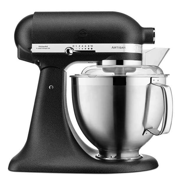 KITCHENAID MIXER TILT-HEAD 4.8L CAST IRON BLACK