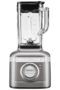 KitchenAid 1.4L blender with glass jar medallion silver