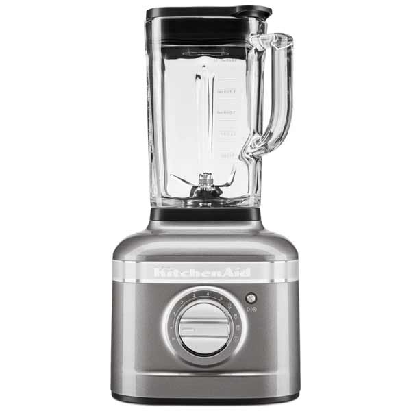 KITCHENAID BLENDER WITH GLASS JAR MEDALLION SILVER