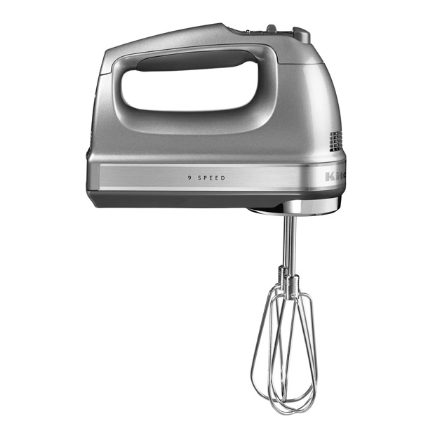 KITCHENAID HAND MIXER 9 SPEED CONTOUR SILVER