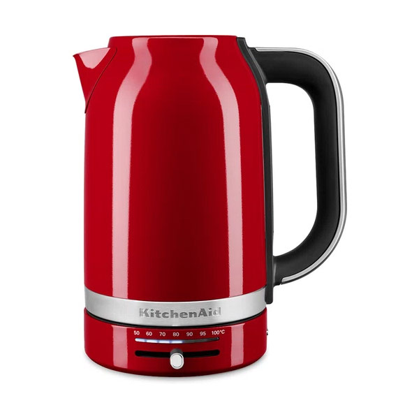 TEMPERATURE CONTROL KETTLE 1.7L EMPIRE RED