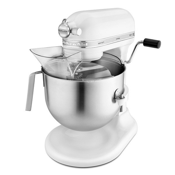 KITCHENAID HEAVY DUTY 6.6 L LIFTING BOWL STAND MIXER WHITE