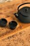 ROSSETO CAST IRON TEA POT BLACK